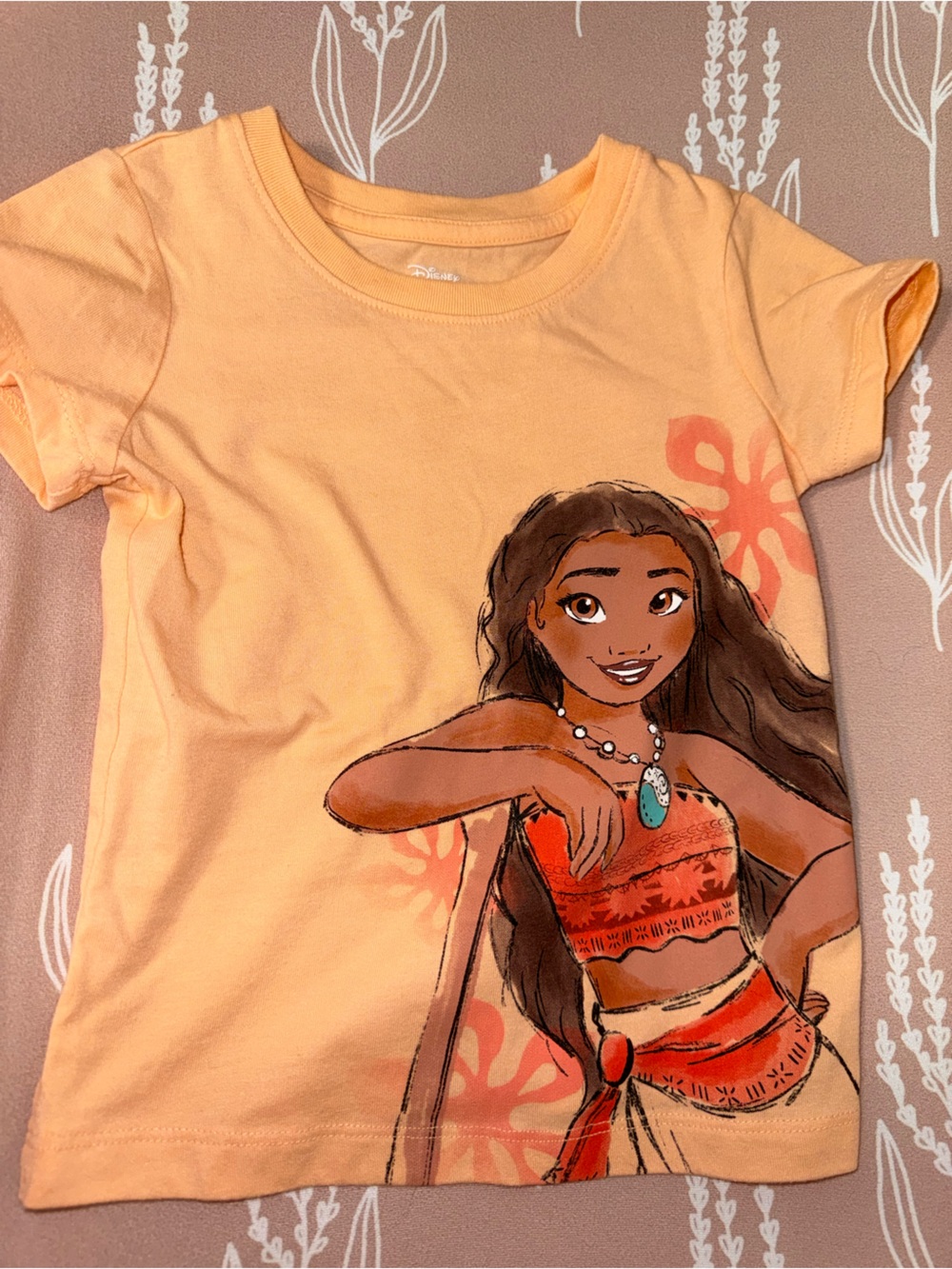 Moana 2T shirt🧡🥥🌊☀️⚓️